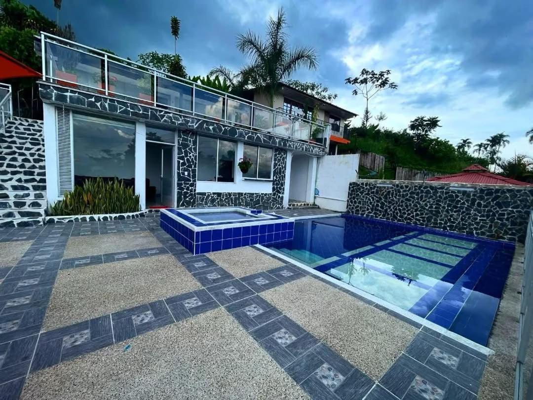 Villa Carolina Casa Campestre Montenegro Ngoại thất bức ảnh